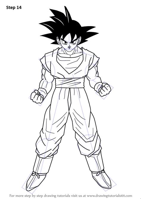 Learn How to Draw Goku from Dragon Ball Z (Doraemon) Step by Step ...