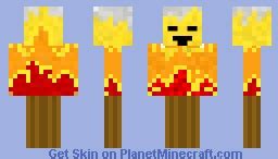 Torch Minecraft Skin