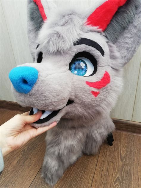 New! Gray Wolf fursuit! - Angel Tigress Fursuit Studio