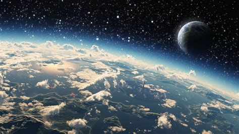 Earth illustration, fantasy art, space HD wallpaper | Wallpaper Flare