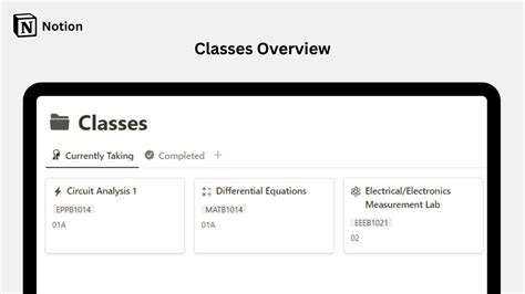 Notion Student Dashboard | Notion Everything