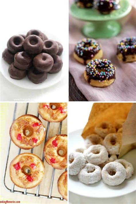 14 Easy to Make Mini Donut Recipes - Forgetful Momma