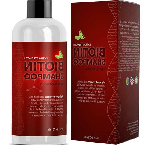 Biotin Shampoo For Hair Loss - Extra Strength