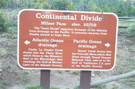 Margy's Musings: Continental Divide