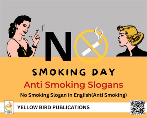 Unique and Catchy Slogans on No Smoking Anti Smoking Slogans - Yellow ...