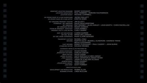 Movie Credits Template Photoshop - Kindergatenform