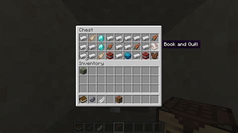 How to make a book and quill in Minecraft 1.19