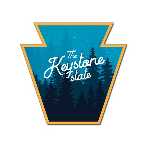 Keystone State Sticker – Scenic States