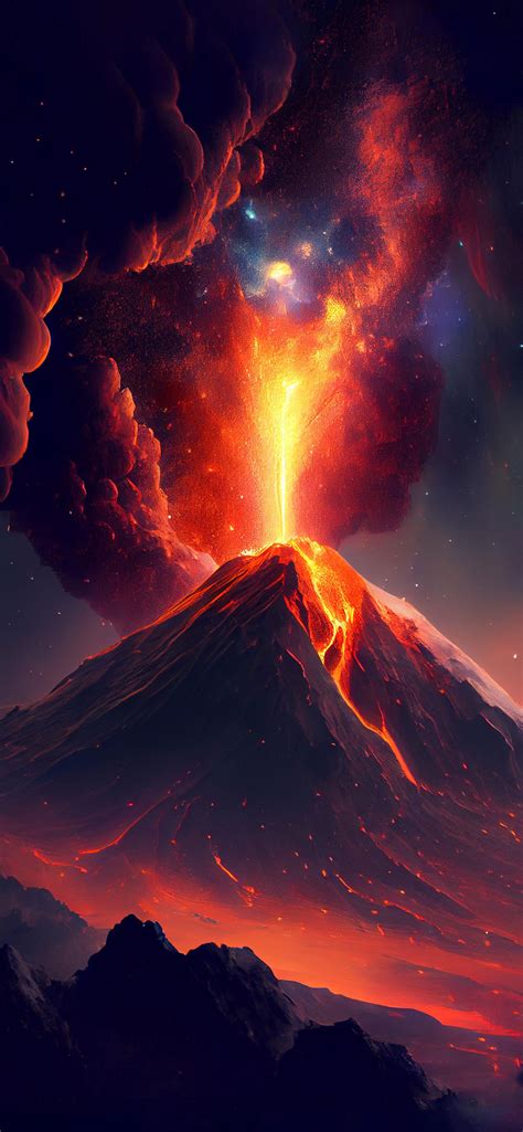 Volcanic Eruption Wallpaper