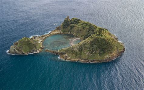 Islet Of Vila Franca Do Campo Formed By The Crater Of An Old Underwater ...