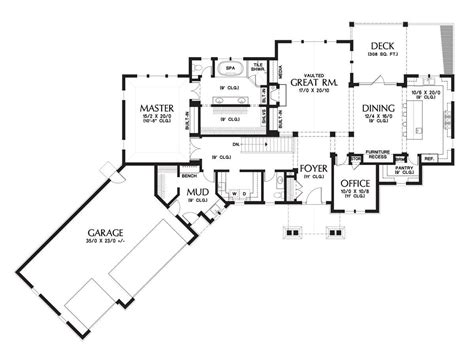 Open Ranch Floor Plans With Basement – Flooring Ideas