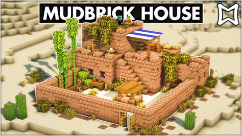 Building A Mudbrick Desert House In Minecraft 1.19 | Minecraft ...