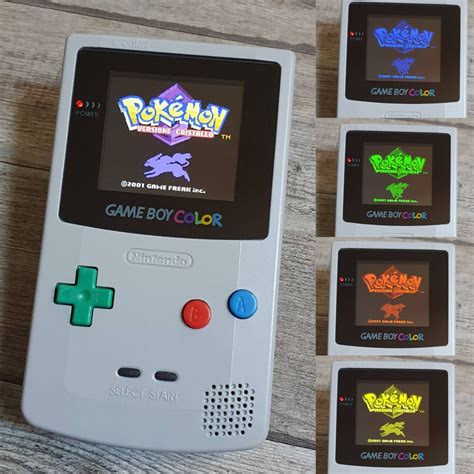 Nintendo Game Boy Color Console IPS backlight display 8 | Etsy