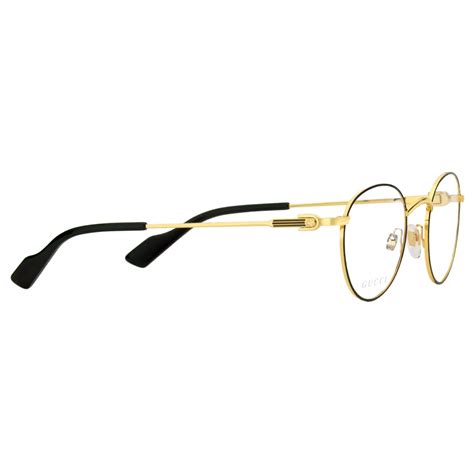 Gucci - Round Frame Optical Glasses - Gold Black - Gucci Eyewear - Avvenice