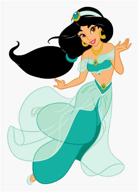 Princess Jasmine Clipart - Disney Aladdin Princess Jasmine, HD Png ...