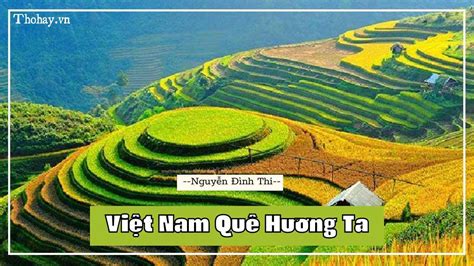 Việt Nam Quê Hương Ta [Nội Dung Bài Thơ + Nghệ Thuật + Phân Tích]