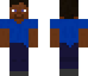 Black Steve | Minecraft Skin