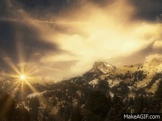 Mountains Background Video Loop on Make a GIF