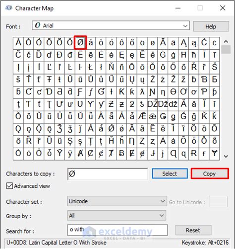 How to Type Diameter Symbol in Excel (4 Quick Methods) - ExcelDemy