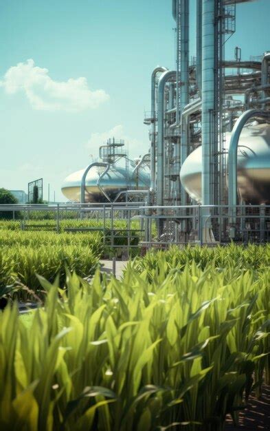 Premium AI Image | EcoFriendly Bioenergy Production