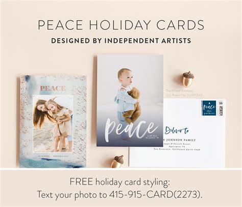 Peace Christmas Cards | Minted