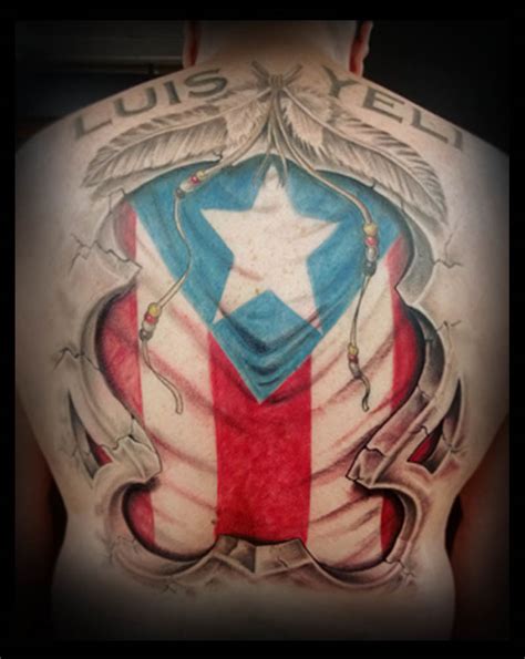 puerto rico flag tattoo by adrianjf on DeviantArt