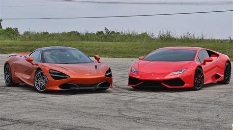 Epic Showdown: McLaren 720S vs Lamborghini Huracan