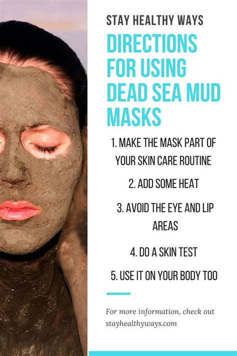 Dead Sea Mud Mask: How to Apply and Why It Works? - Stay Healthy Ways