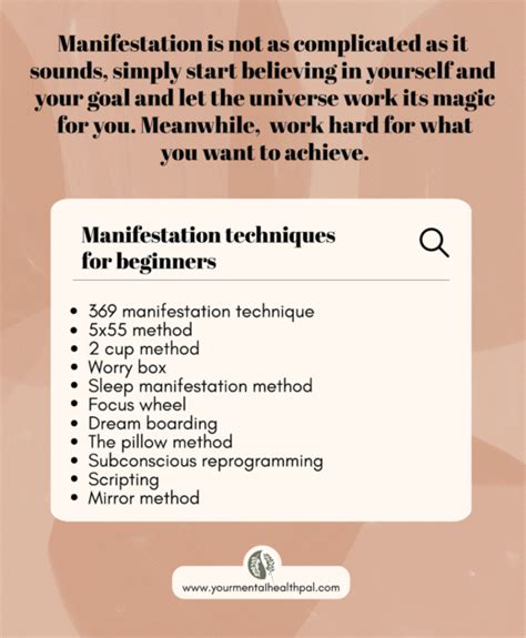 Top 11 Powerful Manifestation Techniques