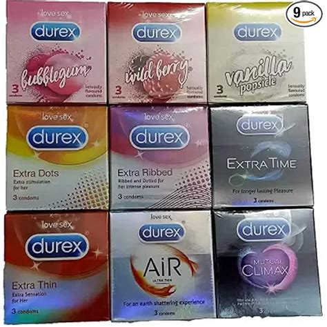 Durex Combo In Nine Different Types Condom (27S) | RichesM Healthcare