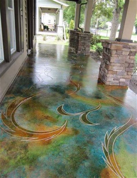 15 Fascinating DIY Floor Ideas for Indoors and Outdoors