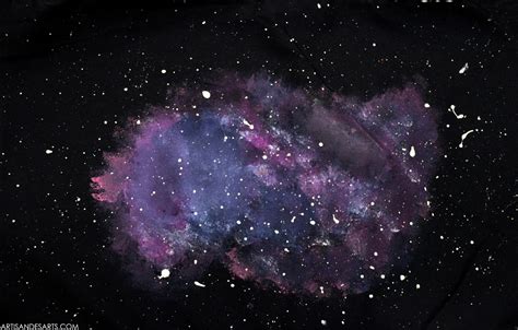 artisan des arts: Outer space nebula/galaxy paintings - grade 6 ...