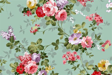 Vintage Floral Wallpapers - Top Free Vintage Floral Backgrounds ...