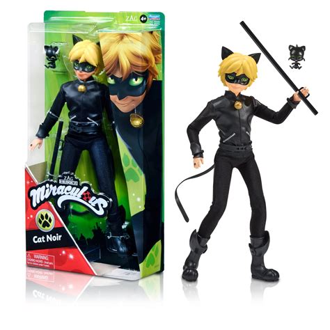 Miraculous Ladybug Cat Noir Action Doll - Walmart.com