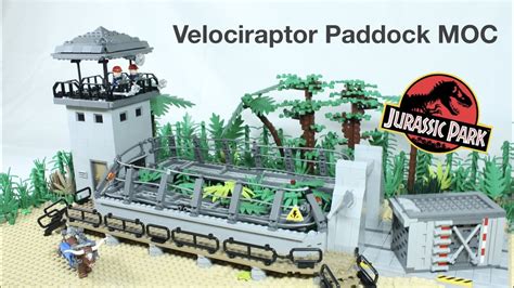 Lego Jurassic Park Velociraptor Paddock MOC | atelier-yuwa.ciao.jp