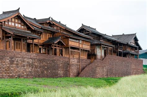 Architecture in Ancient Chinese Towns Stock Photo - Image of lizhuang ...