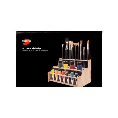 Straight Paint & Brush Rack &VerticalLine; DeSerres