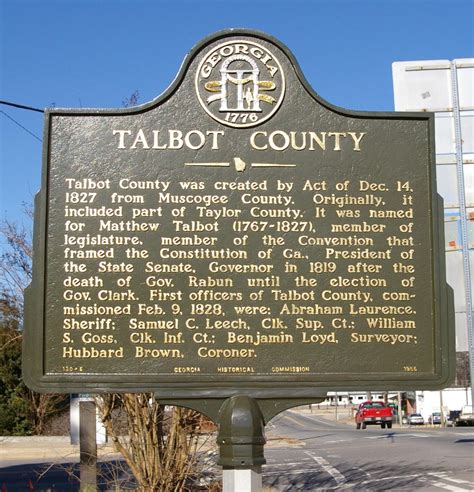 Talbot County - Georgia Historical Society