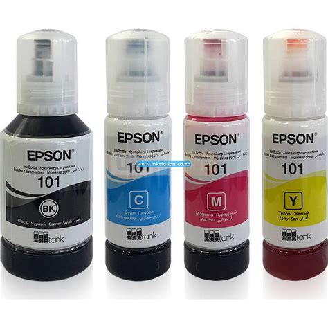 Compatible Epson 101 EcoTank Yellow Ink Bottle - Ink Station