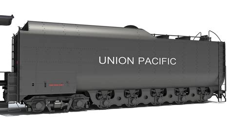 3D Model Steam Locomotive Big Boy Train - TurboSquid 2000796