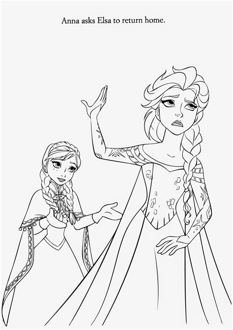 Frozen Coloring Pages Elsa Ice Castle at GetColorings.com | Free ...