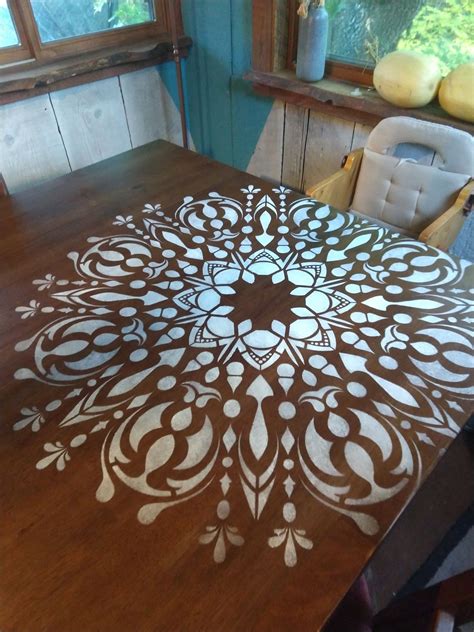 The Star Mandala Stencil for Painting Floor Stencil Wall & Furniture ...