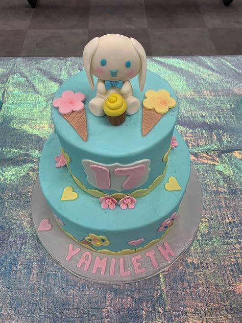 Sanrio Cinnamoroll Cake Hello Kitty Birthday Cake Pretty Birthday ...