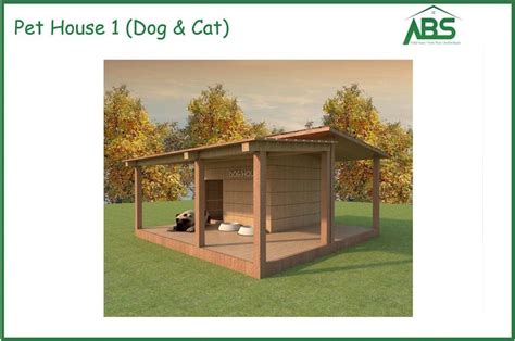 Large dog kennel with porch plans pet house build plans dog etsy – Artofit