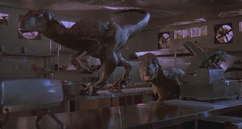 Velociraptor Jurassic Park Kitchen