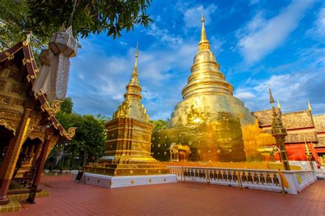 Premium Photo | Wat phra singh is located in the western part of the ...