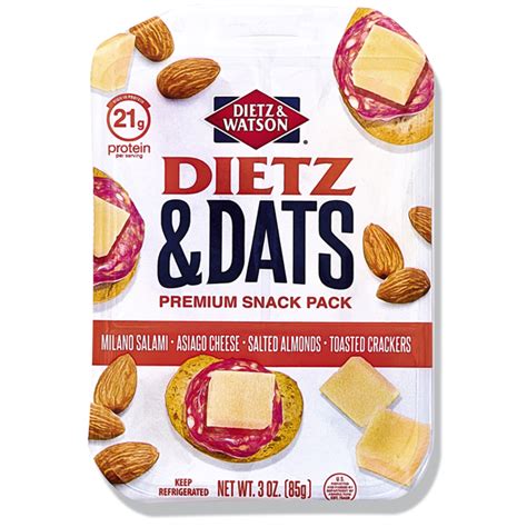 Dietz & Dats Salami and Cheese Snack - Dietz & Watson