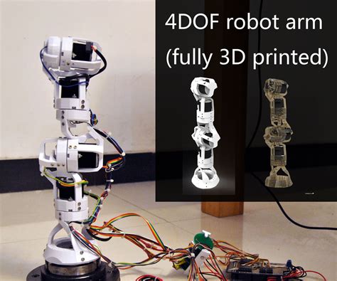 4 DOF Robot Arm (Fully 3D Printed) : 3 Steps (with Pictures ...