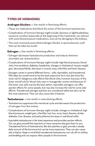 Gender Affirming Hormone Therapy