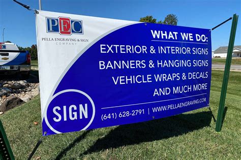 Vinyl Banners | Pella Engraving & Sign Company